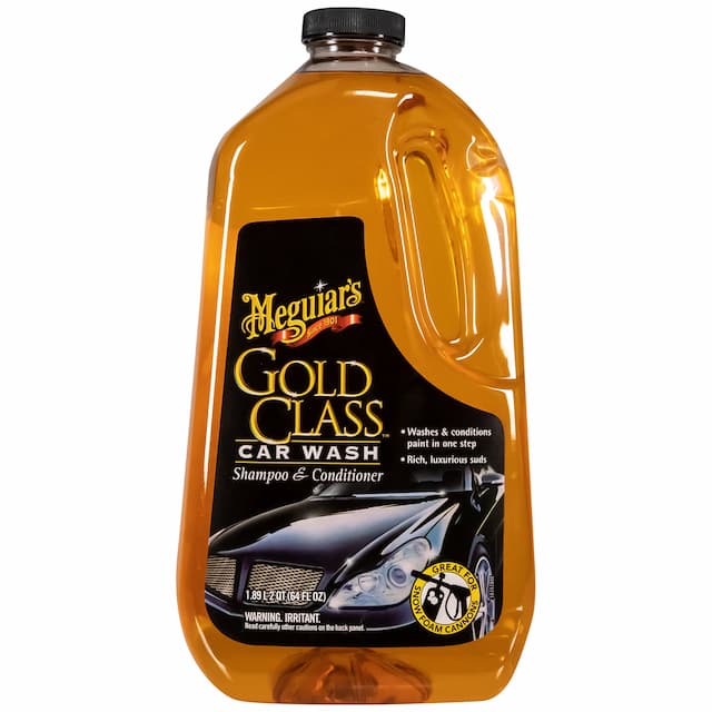 Meguiar's Gold Class Car Wash Shampoo & Conditioner G7164 64oz