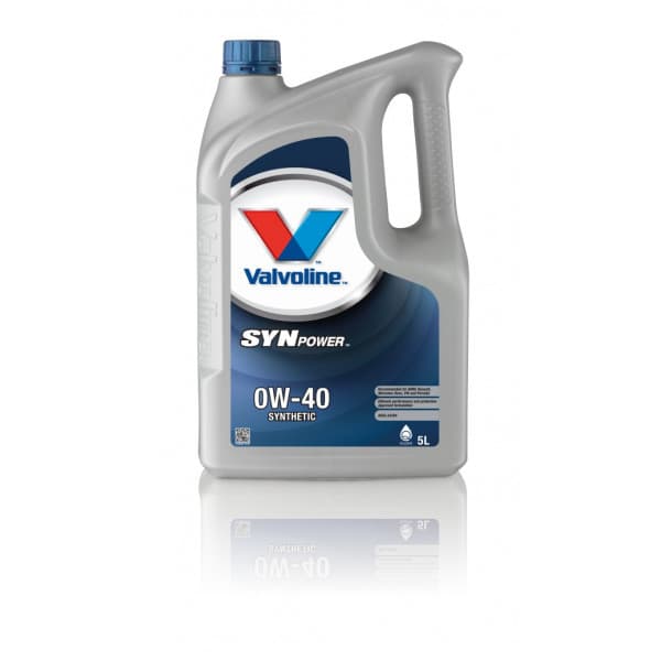 Valvoline SynPower 0W-40 Fully Synthetic Engine Oil 5L